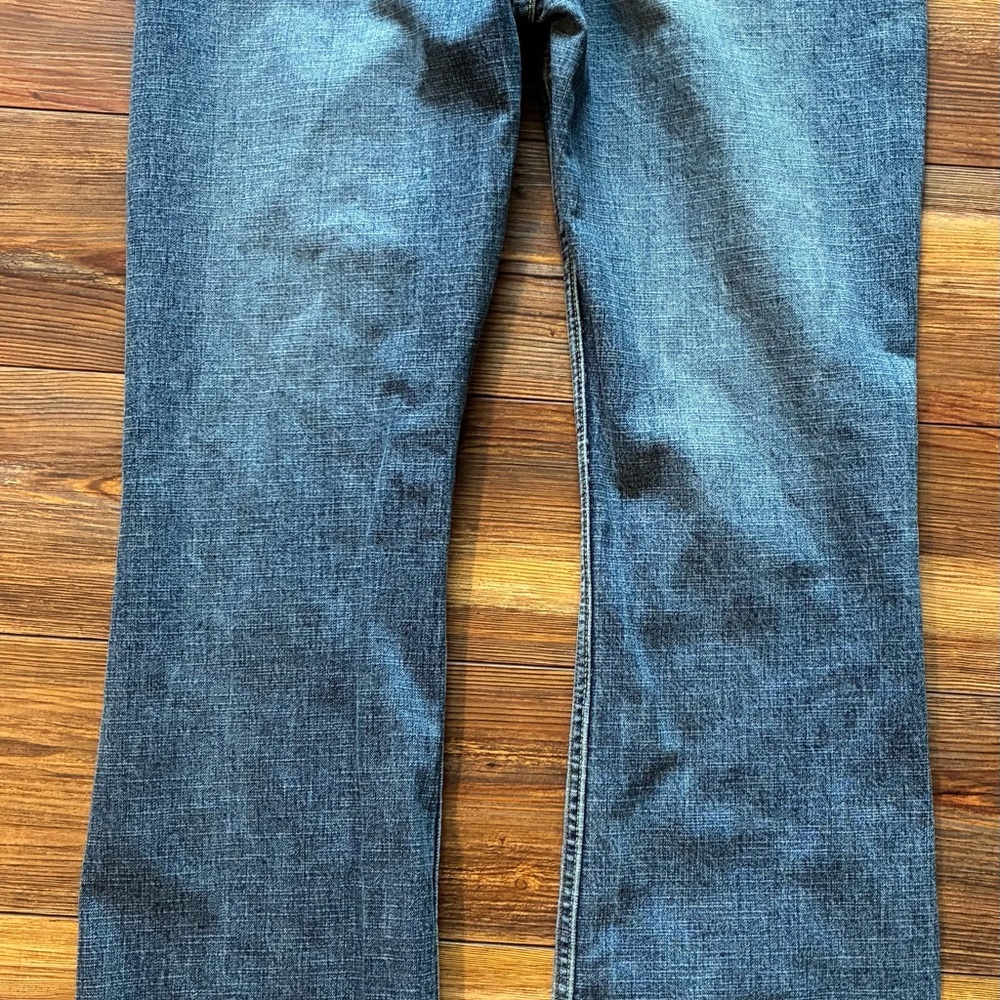 Y2K Old Navy Boot Cut Low Rise Jeans Size 10 Regular Stretch Medium Wash 2005 - Picture 13 of 13